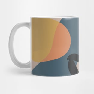 Minimalist Man Silhouette Art, Minimalistic Scandinavian Mug